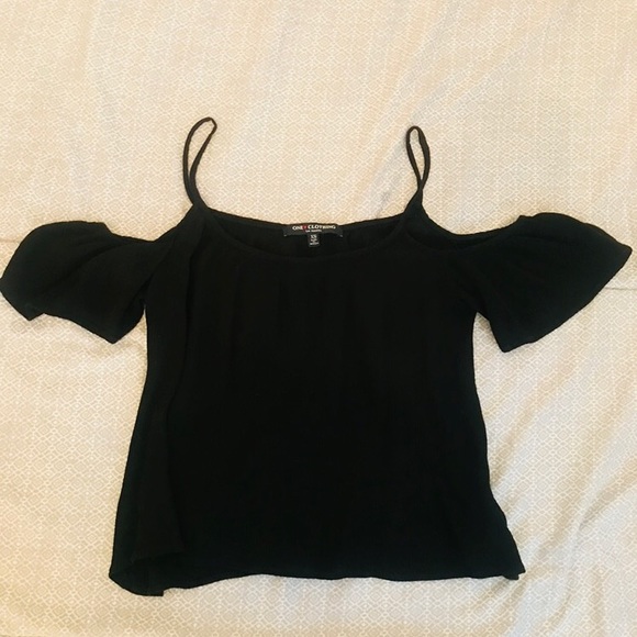 black top cold shoulder